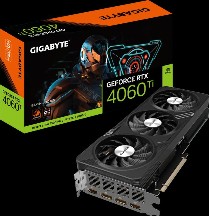 Image du produit Gigabyte RTX 4060 TI 16 Go Gaming OC (16 Go)
