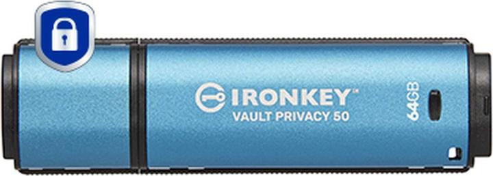 Productafbeelding Kingston IronKey Vault Privacy 50 (64 GB, USB-A)