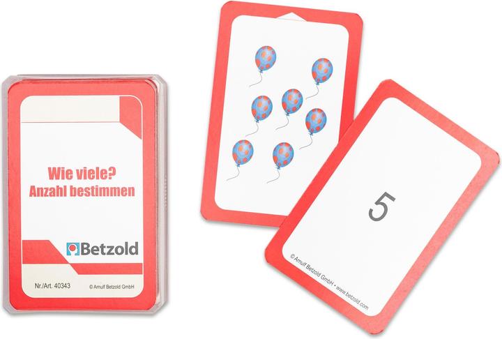 Image du produit Betzold Combien de fois? - Jeu de cartes pour le cylindre magique (Allemand)