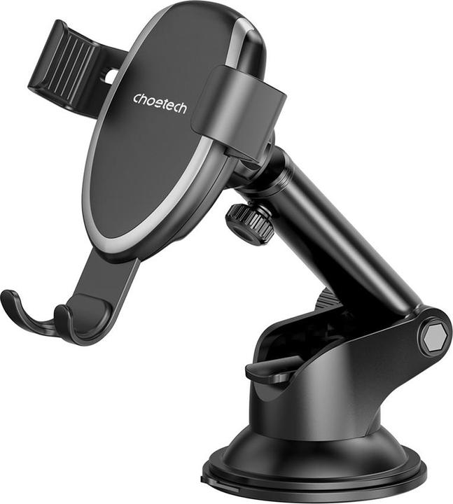 Immagine prodotto Choetech Caricatore wireless Qi 10W Gravity Cab Holder cruscotto auto + morsetto griglia di ventilazione + (10 W)