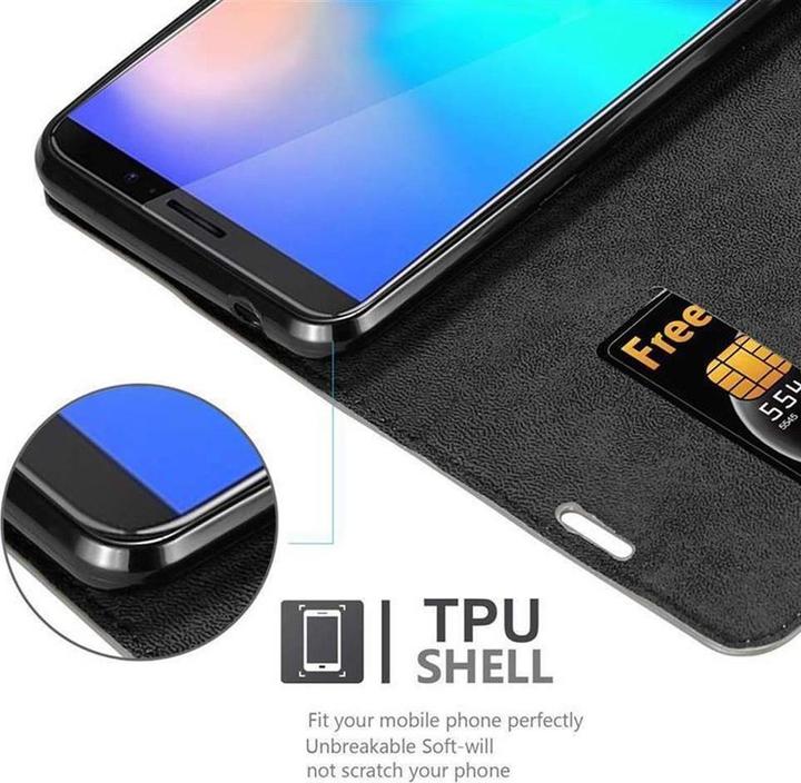 Produktbild Cadorabo Book Invisible Magnet Cover (Samsung Galaxy J3 Pro)