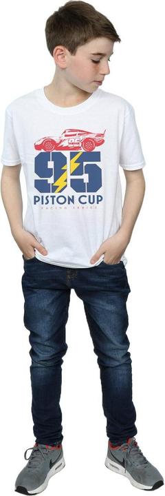 Immagine prodotto Disney Cars Piston Cup 95 Maglietta Ragazzi (140, 146)