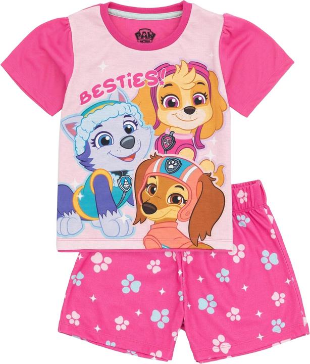 Produktbild Paw Patrol Schlafanzug mit Shorts Mädchen (2erPack) (104)