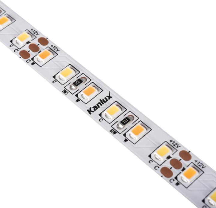 Produktbild Kanlux LED-Streifen STRIP L120 CCT 1m = 16W 33317 (Warmweiss, Tageslicht, Weiss, 500 cm, Indoor)