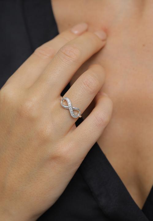 Immagine prodotto Elli Infinity Symbol mit Zirkonia Kristallen (52, 925 Argento)