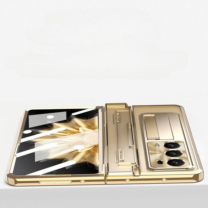 Immagine prodotto Cover-Discount Honor Magic V2 - Custodia protettiva a 360 gradi con kickstand color oro (Honor Magic V2)
