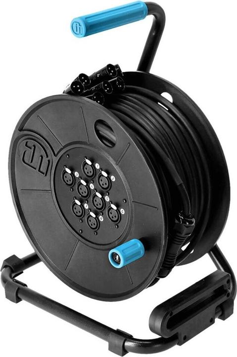 Image du produit Adam Hall 4 STAR CD 15 MULTICORE 80 - Touret de câble multiconducteur 8 canaux | 15m (15 m)
