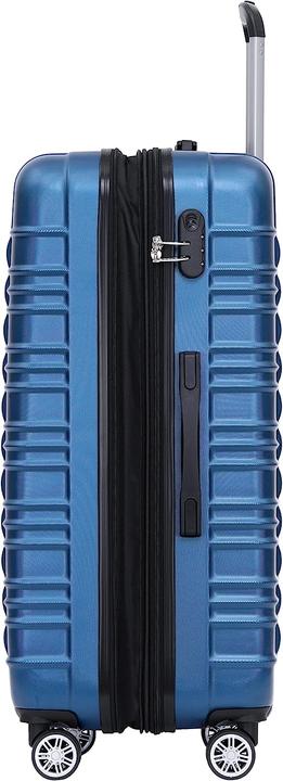 Actual product image Beibye Hard Shell Suitcase Blue Set (115 l, M (50 - 90l), L (90 - 115l), XL (from 140l))