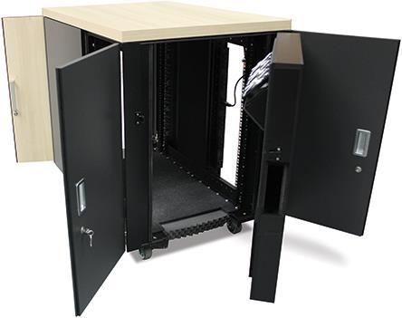 Actual product image APC NetShelter CX (18 RU, 19 inch rack)