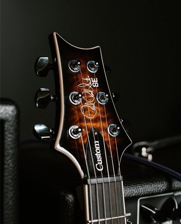 Produktbild PRS SE Custom 24 Quilt (E-Gitarre, Mahagoni, Ebenholz, Ahorn)
