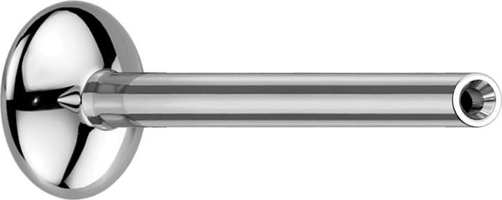 Actual product image Star Piercing Micro Threadless UFO Labret-Stab silber (Titanium G23, without brass)