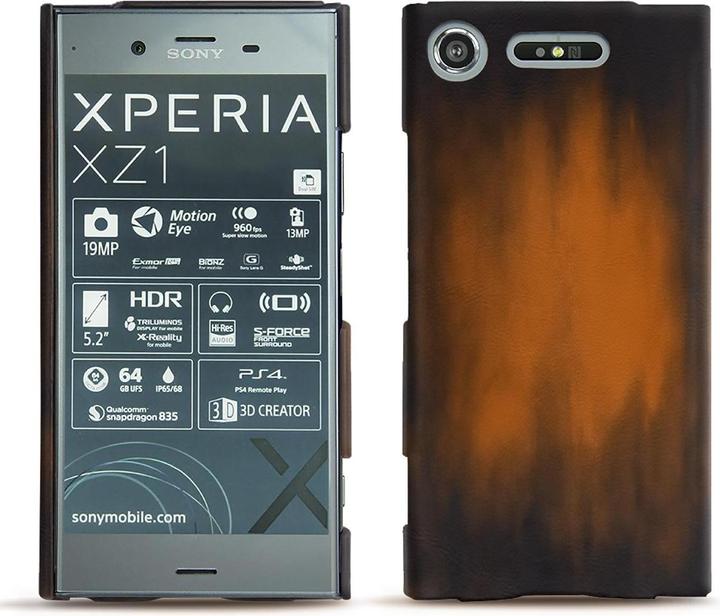 Actual product image Noreve Leather cover (Sony Xperia XZ1)