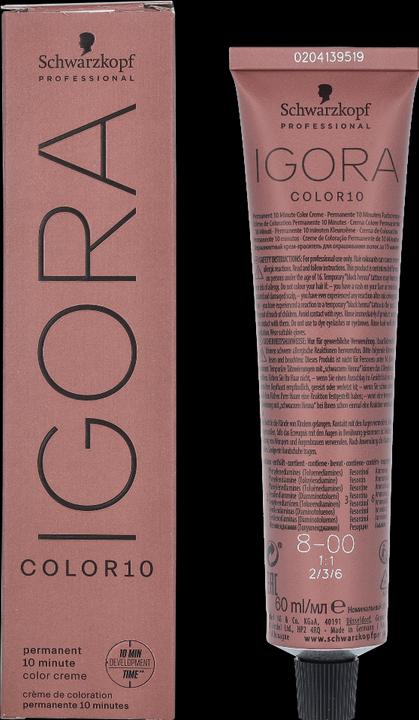 Image du produit Schwarzkopf Professional Igora Color10 Couleur de cheveux (8-00 Blond clair Nature Extra Nature Extra)