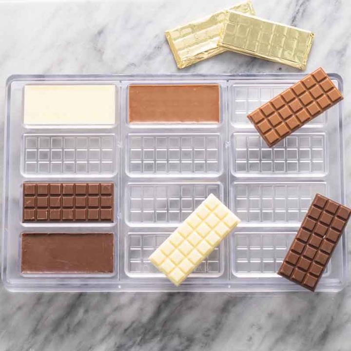 Image du produit Martellato Klassische mini Schokoladentafel Giessform