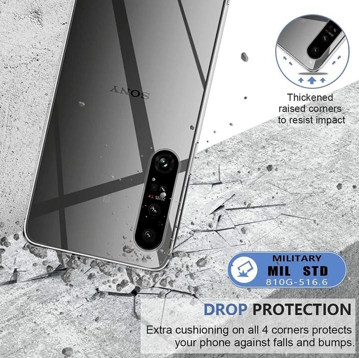 Produktbild Screenguard Sony Xperia 1 IV Flexible TPU Clear Case (Sony Xperia 1 IV)