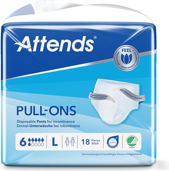 Attends Pull Ons (18 x, Large)