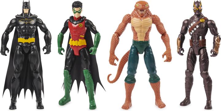 Immagine prodotto DC Shoes Fumetti Batman - 4 Actiefigure - Batman, Robin, Copperhead e Thalon - 30cm