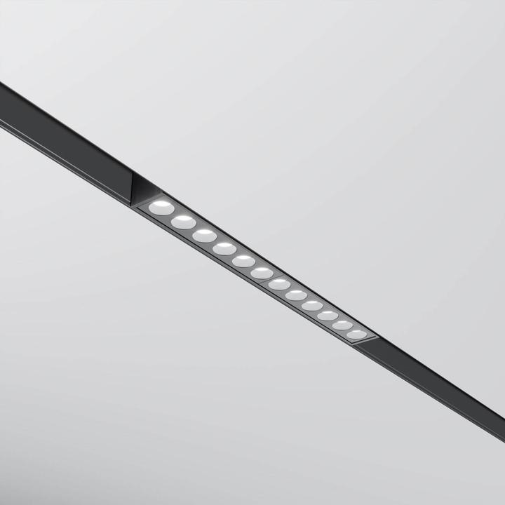 Produktbild Maytoni Points Magnet-Schinensystem EXILITY 48V LED Stromschienenleuchte 12W dimmbar Schwarz 90Ra