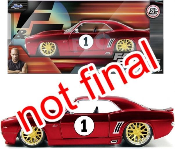 Immagine prodotto Jada Fast&Furious 1969 Chevrolet Camaro 1:24