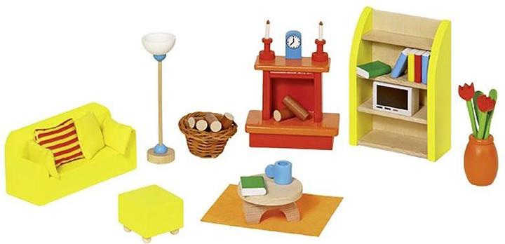 Goki Puppe Haus Möbel Wohnzimmer