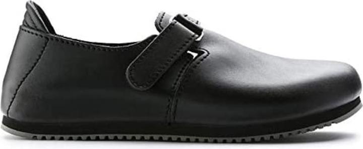 Produktbild Birkenstock Clog Linz Superlauf, Naturleder, schwarz, schmal, Grösse 40 (40)