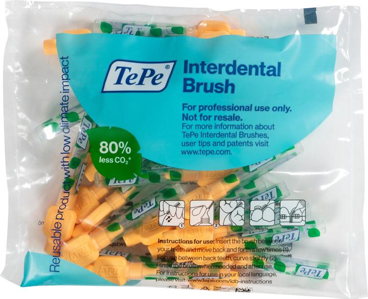 TePe Interdentalbürste - extra weich hellorange (25 x, 0.45 mm)