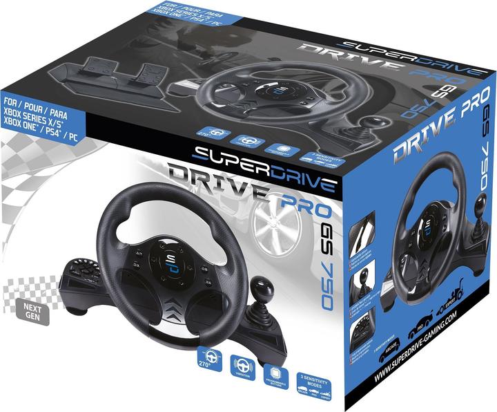 Actual product image Subsonic Superdrive GS750 Drive pro (PS4, Xbox Series X, Xbox Series S, Xbox One X, Xbox One S)