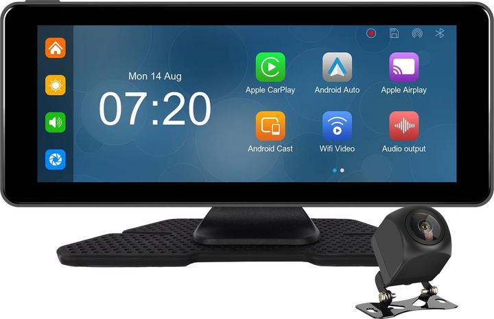 Avizar 6,86" 4K CarPlay Rückfahrkamera Display (Android Auto, Apple Carplay)