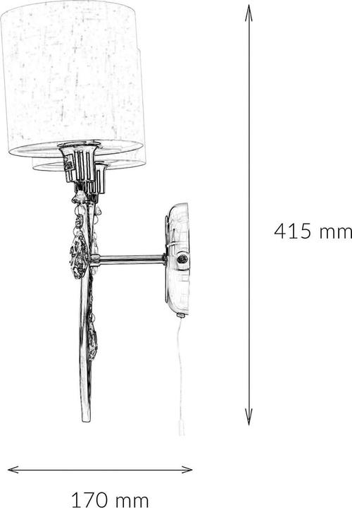 Image du produit Licht-Erlebnisse Kenzie (E14)