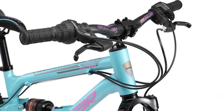 Actual product image Bikestar Fully mountain bike (24")