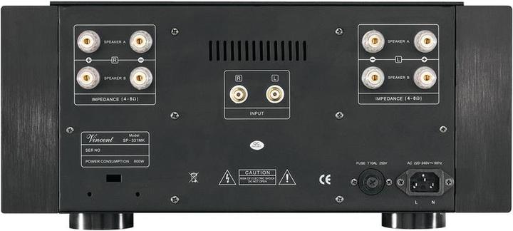 Actual product image Vincent Sp-331 Mk (Power amplifier)