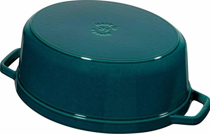 Actual product image Staub Pot oval "La Mer" 6.7 lt., 33cm (33 cm, Casserole + Stewpot, Cast iron)