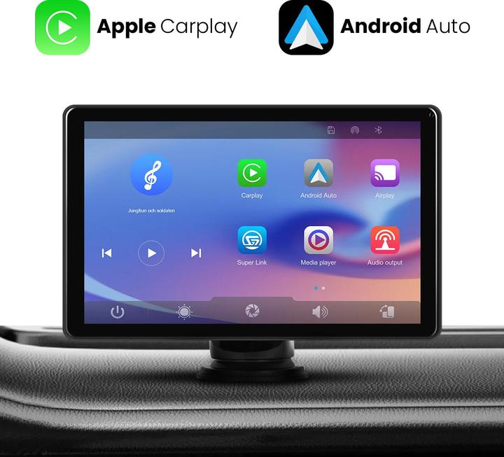 Actual product image Avizar 8" CarPlay IPS Touchscreen mit GPS (Android car, Apple Carplay)