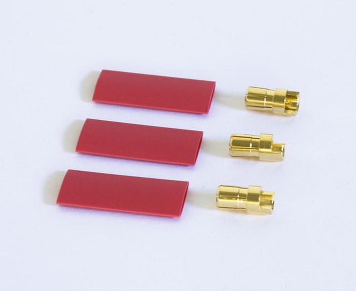 Image du produit Team Orion Fiche à contact doré 6.0mm (3 pièces mâle)
