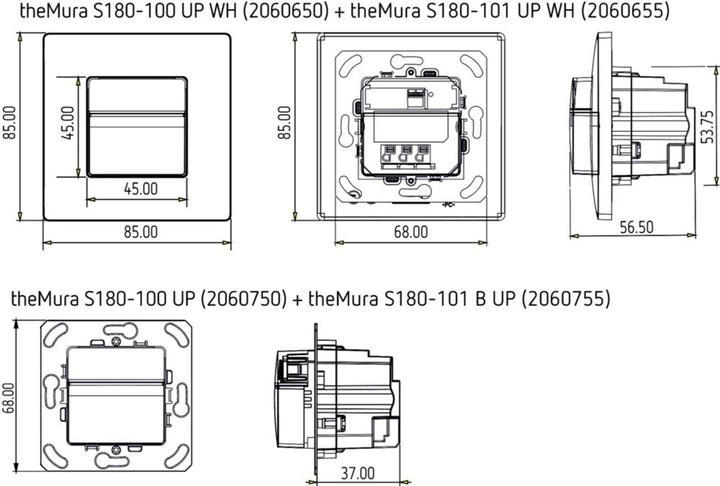 Produktbild Theben theMura S180-101 UP WH (17 m)