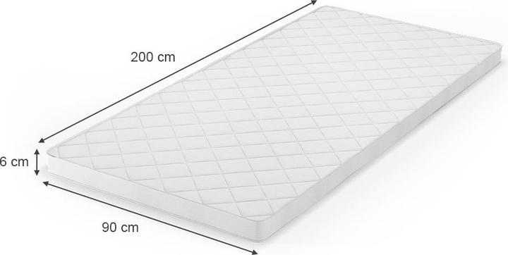 Actual product image VitaliSpa Pur 340 Topper (90 x 200 cm)