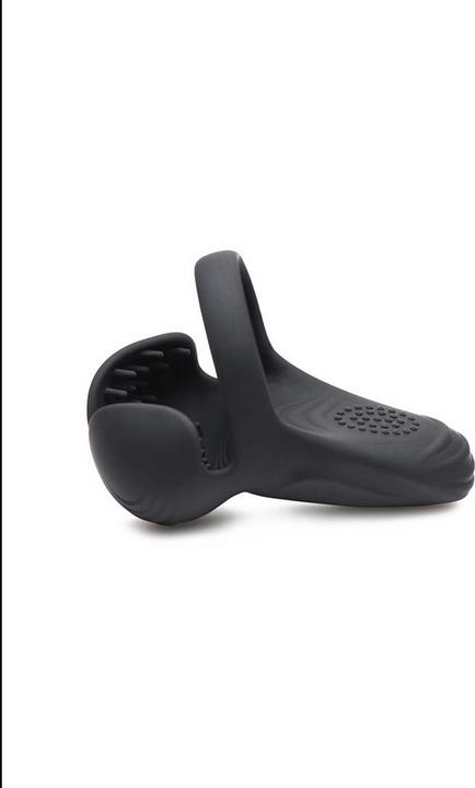 Actual product image Pipedream 10X Silicone Cock & Ball Ring with Taint Stim & Remote Control (10.50 cm)
