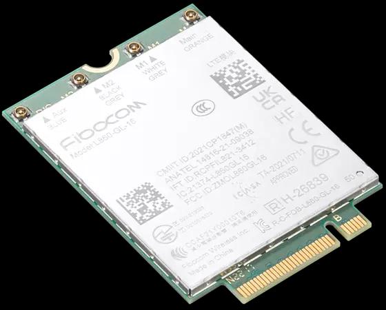 Image du produit Lenovo ThinkPad Fibocom FM350-GL 5G Sub-6 GHz M.2 WWAN Module for X1 Carbon Gen 11 (M.2 Key B)