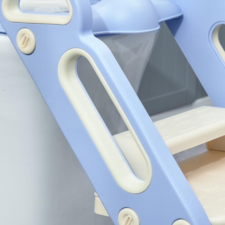 Image du produit Swisshandel24 Siège de toilette pour enfants, entraîneur de toilette avec marches, poignée, accessoire de