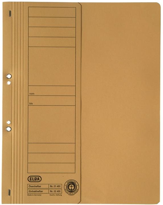 Immagine prodotto Elba Cucitrice ad occhielli in cartone, gialla, per la cucitura commerciale di metà copertina (A4, 50 x)