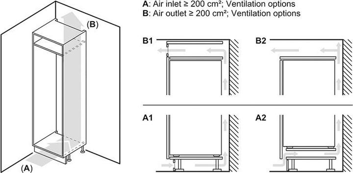Produktbild Bosch Hausgeräte KIF86PFE0 (223 l)