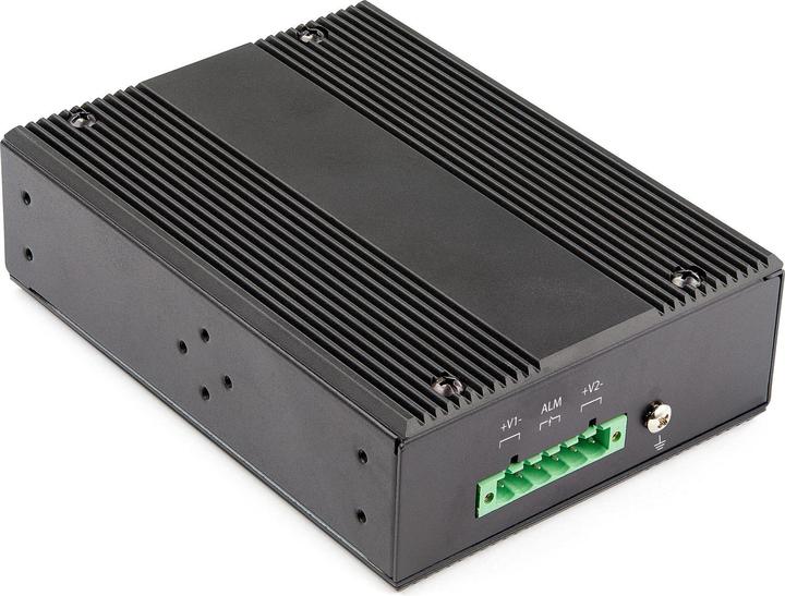 Produktbild StarTech .com Industrial 6 Port Gigabit Ethernet Switch (6 Ports)