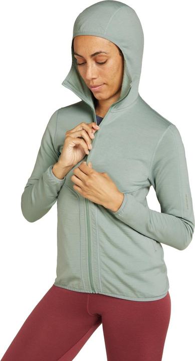 Actual product image Icebreaker Women's 560 RealFleece Elemental II L/S Zip Hoodie (XS)