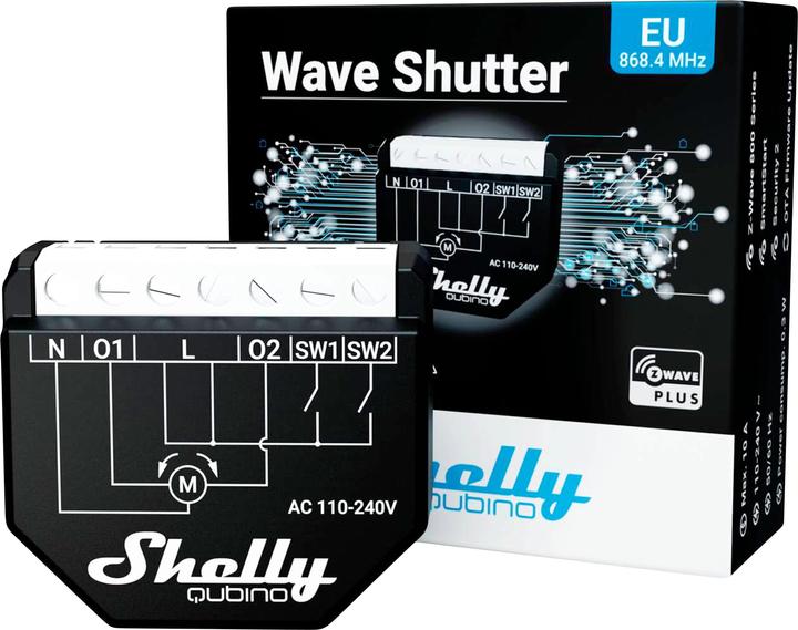 Shelly Qubino Wave Shutter (Schaltaktor)