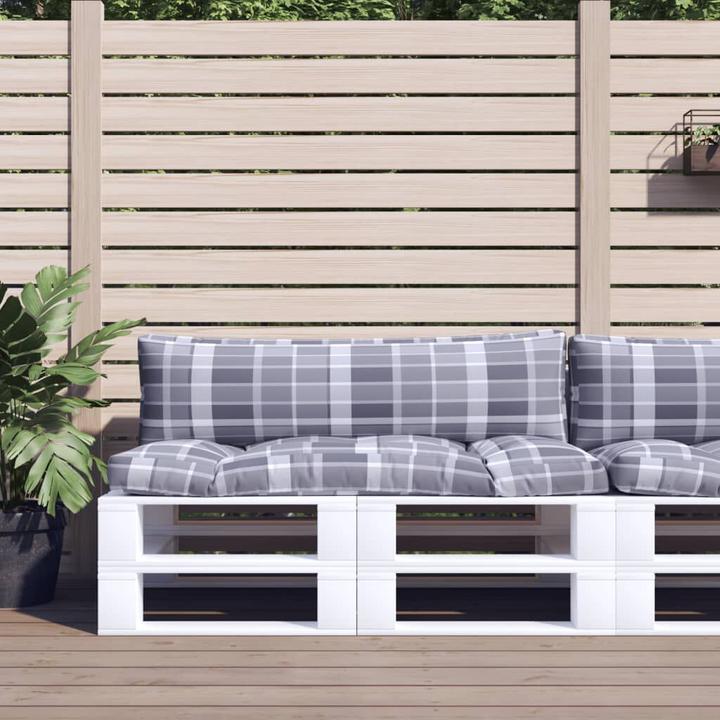 Image du produit VidaXL Ensemble salon de jardin 10 pièces avec coussins (110 x 58 x 10 cm)