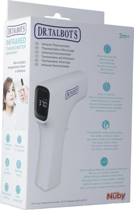Actual product image Nuby Dr. Talbot's non-contact infrared thermometer (Non-contact)