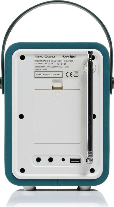 Actual product image View Quest Retro Mini (DAB+, FM, Bluetooth)