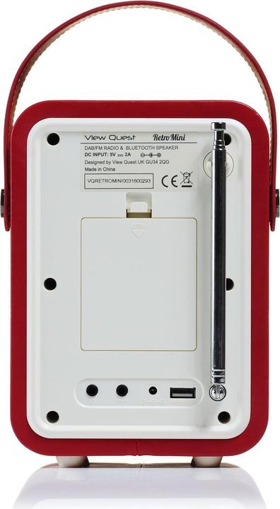 Image du produit View Quest Rétro Mini (DAB+ DAB, FM, Bluetooth)