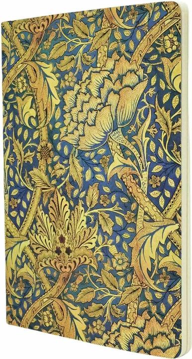 Immagine prodotto Paperblanks Morris Windstoss quaderno A4, bianco, multicolore (A4, Nessuna, Copertina morbida)
