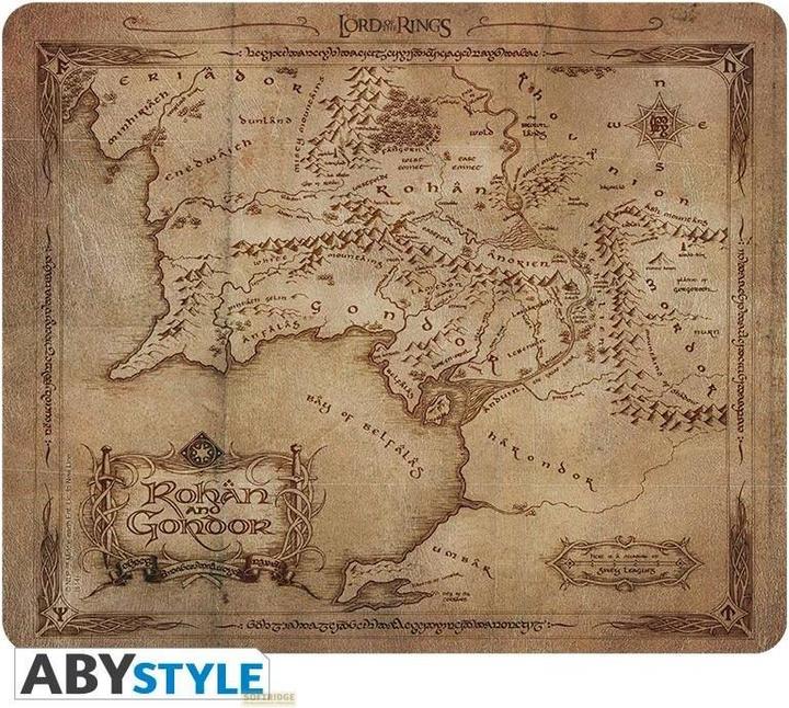Image du produit ABYstyle LORD OF THE RINGS - Tapis de souris flexible - Rohan Gondor map